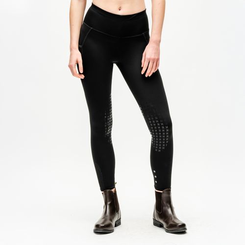 Horseware Women's Formfit Knee Patch Riding Tights - Black
