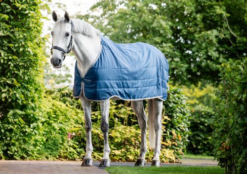 Horseware Ionic Therapy Liner 50g - Imperial Blue/Silver/Navy