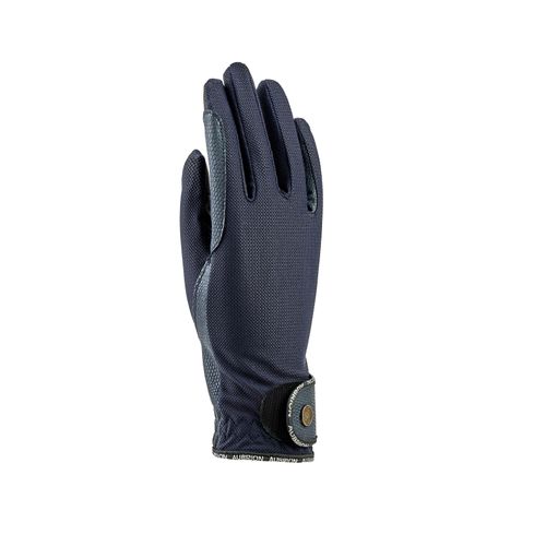 Shires Aubrion Aero FlexFit Riding Gloves - Navy