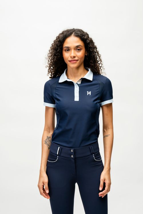 Horseware Women's Newmarket Polo - Navy