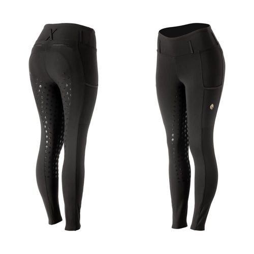 Equinavia Women's Mia Full Grip Tights - Black