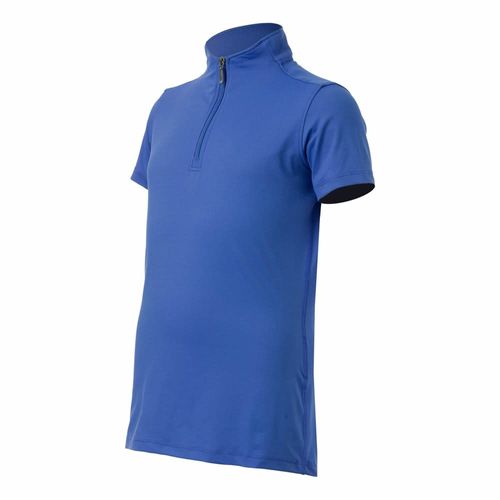 Equinavia Kids' Mari NordicAir Short Sleeve Sun Shirt - Dazzling Blue