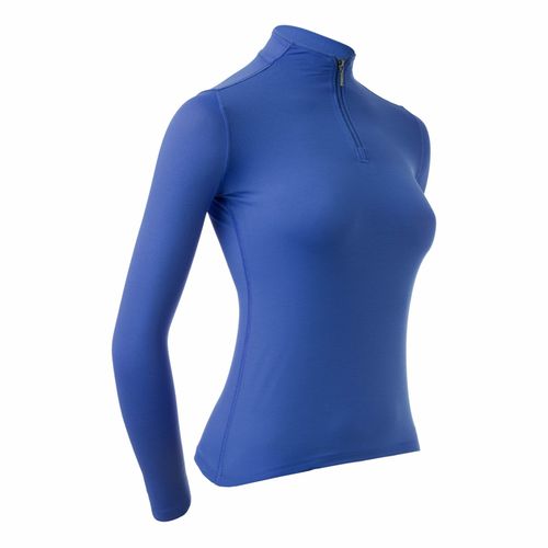 Equinavia Women's Kari NordicAir Long Sleeve Sun Shirt - Dazzling Blue