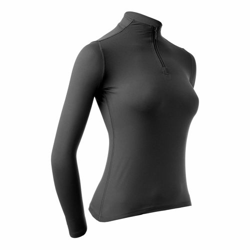 Equinavia Women's Kari NordicAir Long Sleeve Sun Shirt - Black