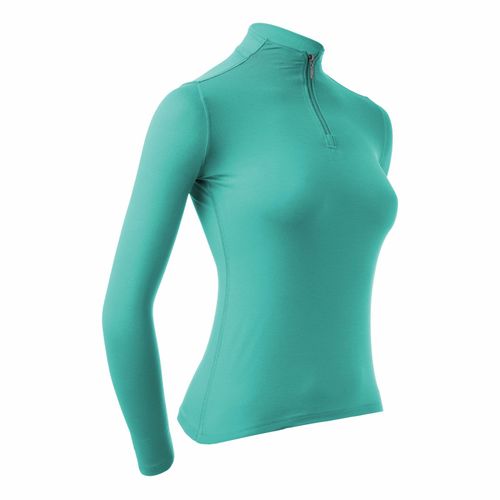 Equinavia Women's Kari NordicAir Long Sleeve Sun Shirt - Turquoise