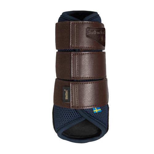 Back on Track Airflow Brush Boots - Navy