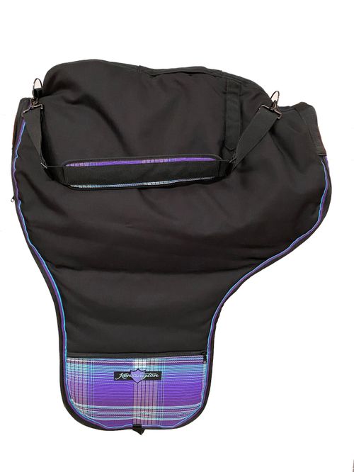 Kensington Signature Padded Western Saddle Carry Bag - Lavender Mint