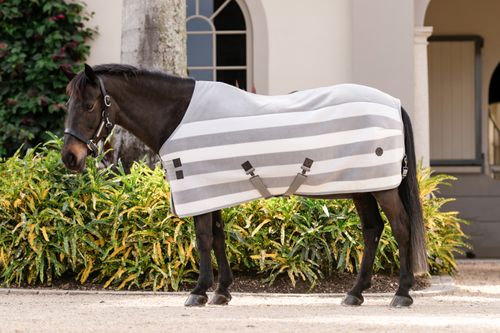 Horseware Newmarket Pony Fleece Cooler - Witney Charcoal