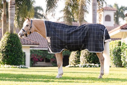Rhino Wug Pony Turnout 100g - Black/Grey/White/Gray