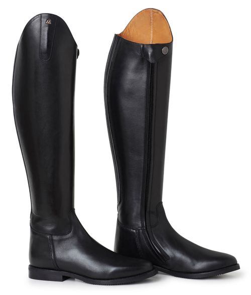BARN BUSTER: Mountain Horse Women's Serenade Dressage Boot - 39 Slim Regular - Black