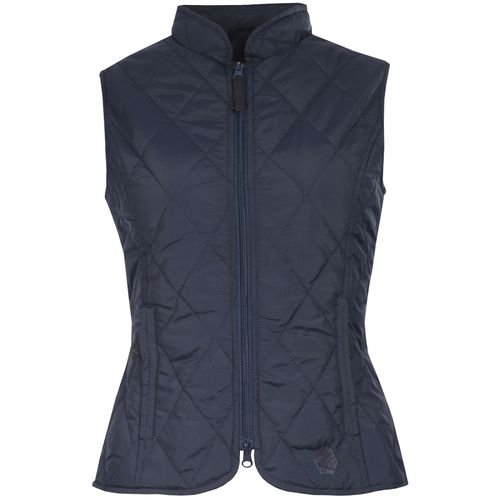 SALE RACK: Horze Women's Classic Quilted Vest - EU 34/US 4 - Peacoat Dark Blue