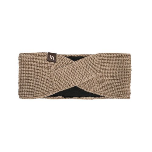 SALE RACK: Back on Track Nora Wool Blend Twist Headband - One Size - Light Beige