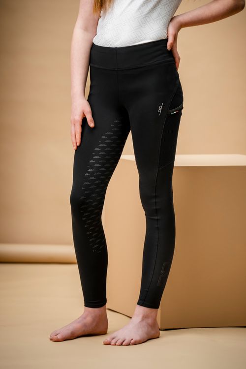 Alessandro Albanese Kids' Bina Full Seat Tights - Black