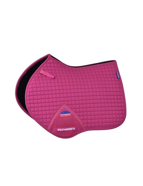 Weatherbeeta Prime Air-Tec Jump Shaped Saddle Pad - Bright Magenta