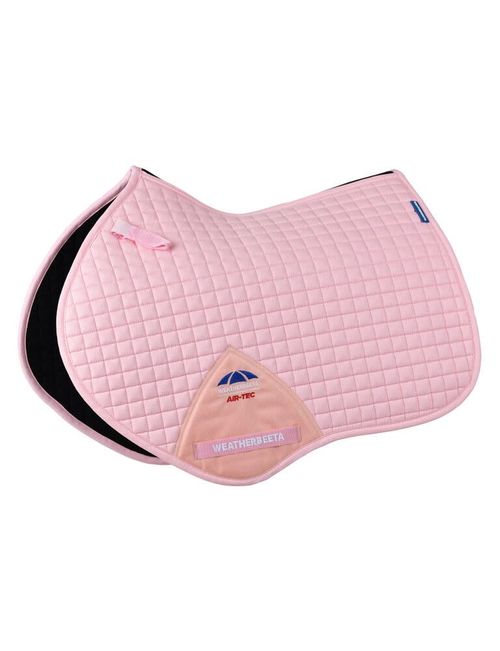 Weatherbeeta Prime Air-Tec Jump Shaped Saddle Pad - Light Pink