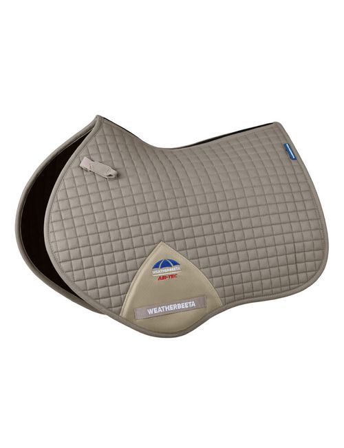 Weatherbeeta Prime Air-Tec Jump Shaped Saddle Pad - Natural Clay