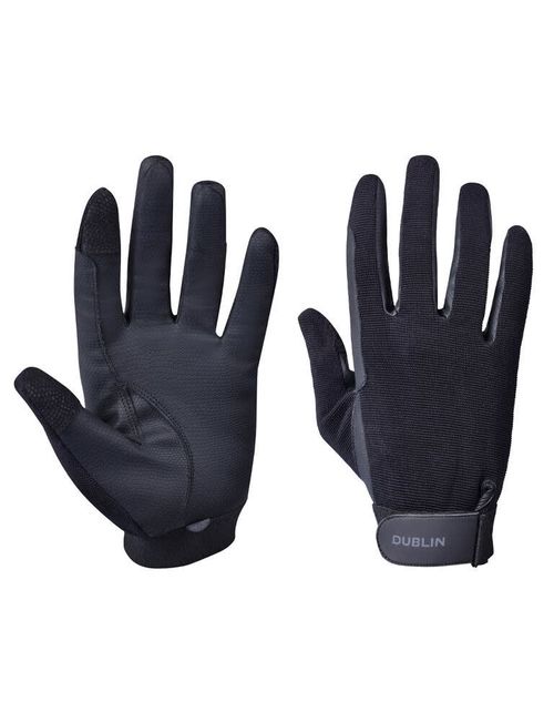 Dublin Kids' All Seasons Riding Gloves II - Black