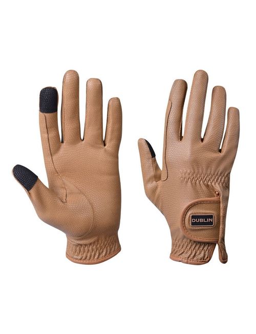 Dublin Everyday Riding Gloves - Caramel