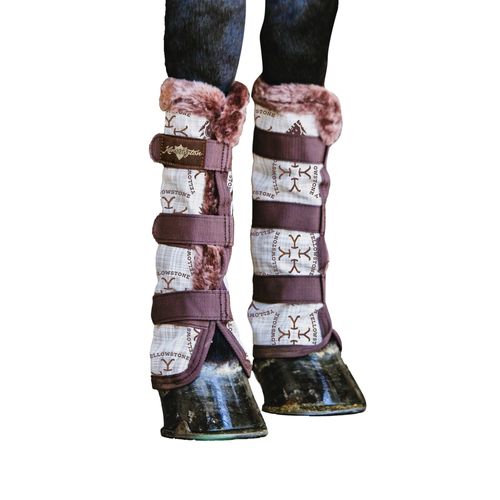 Kensington Protective Fly Boots w/Fleece Trim - Yellowstone