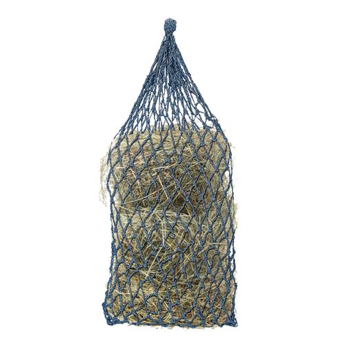 Equi-Essentials Niblet Medium Duty PolyBraid Stall Hay Net - Navy/Baby Blue