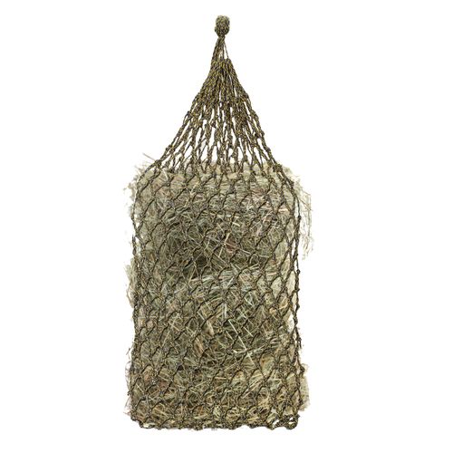 Equi-Essentials Niblet Medium Duty PolyBraid Stall Hay Net - Navy/Yellow
