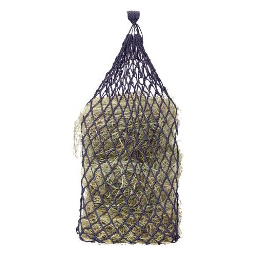 Equi-Essentials Niblet Medium Duty PolyBraid Stall Hay Net - Black/Purple