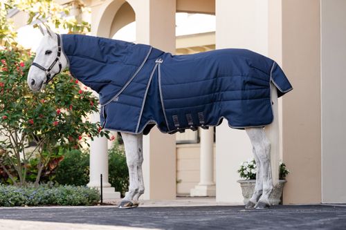 Rambo Optimo Stable Plus 200g - Navy/Thunderstorm Grey/Silver