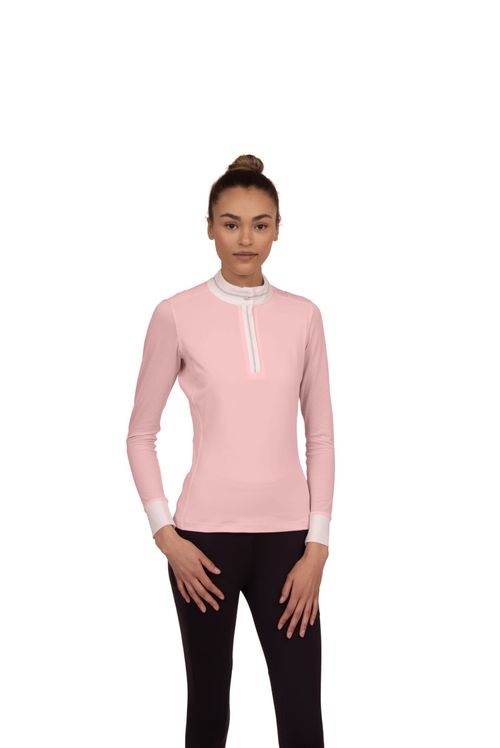 READY TO SHIP: Chestnut Bay Women's SkyCool Long Sleeve Show Shirt - Medium - Blush