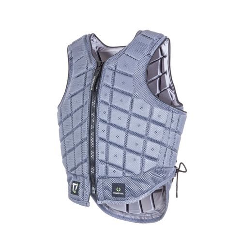 READY TO SHIP: Champion Kids' Titanium Ti22 Youth Slim Body Protector - Large Regular - Gun Metal