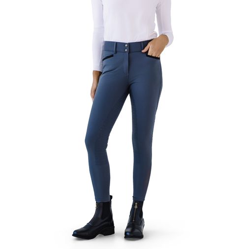 Ovation Women's Elegance Dynamic Full Seat Breeches - Charcoal