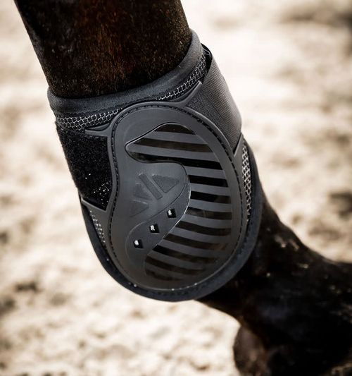Horseware Pro Bamboo Fetlock Boots - Black/Black