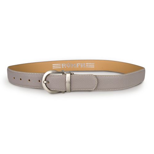 SALE RACK: Romfh Women's Horse Shoe Buckle Belt - Small - Grey
