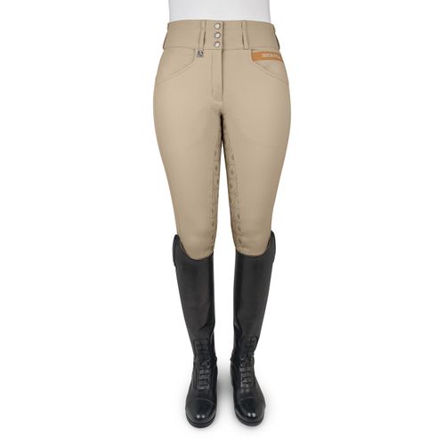 BARN BUSTER: Romfh Women's Isabella Full Seat Full Grip - 24 Regular - Show Tan