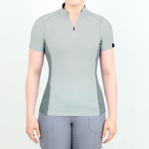 READY TO SHIP: Irideon Women's IceTech Short Sleeve Jersey - X Large - Mineral/Moss