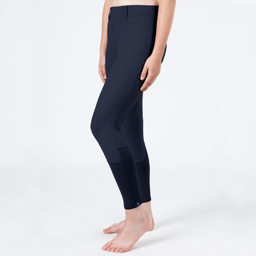 READY TO SHIP: Irideon Women's Hampshire Knee Patch Tights - Small - Navy