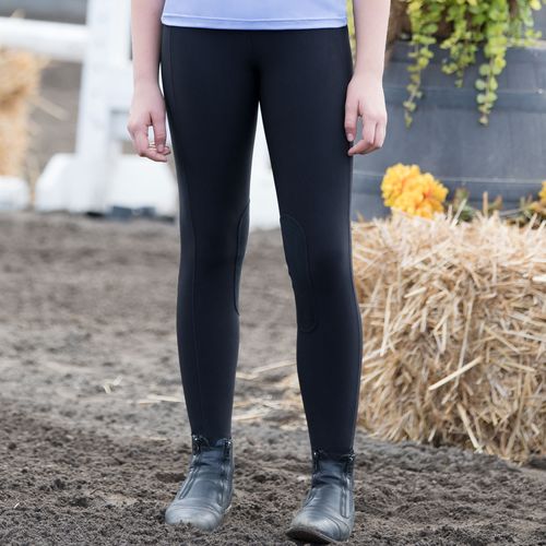 READY TO SHIP: Irideon Kids' Cadence Classic Knee Patch Breeches - Small - Black