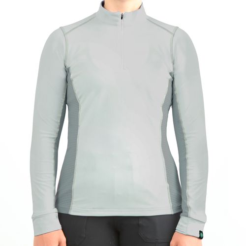 READY TO SHIP: Irideon Women's IceTech Long Sleeve Jersey - Medium - Mineral/Moss