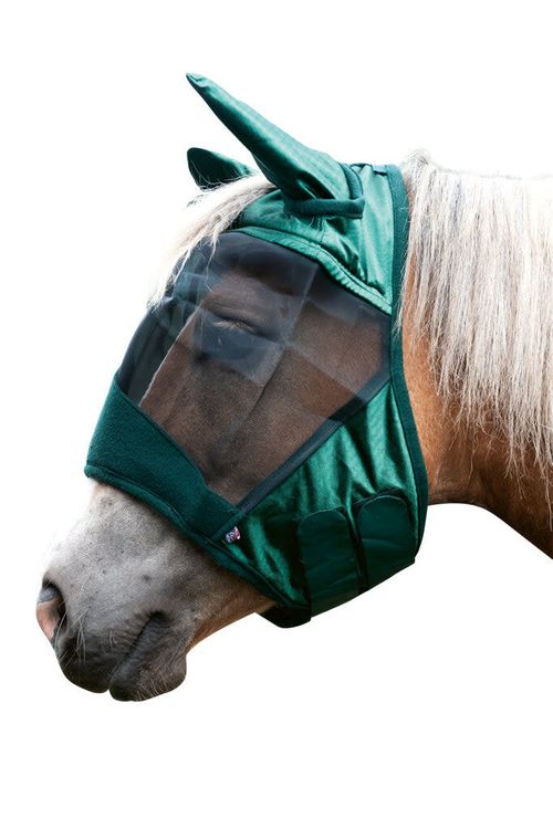 HKM High Professional Fly Mask - Green