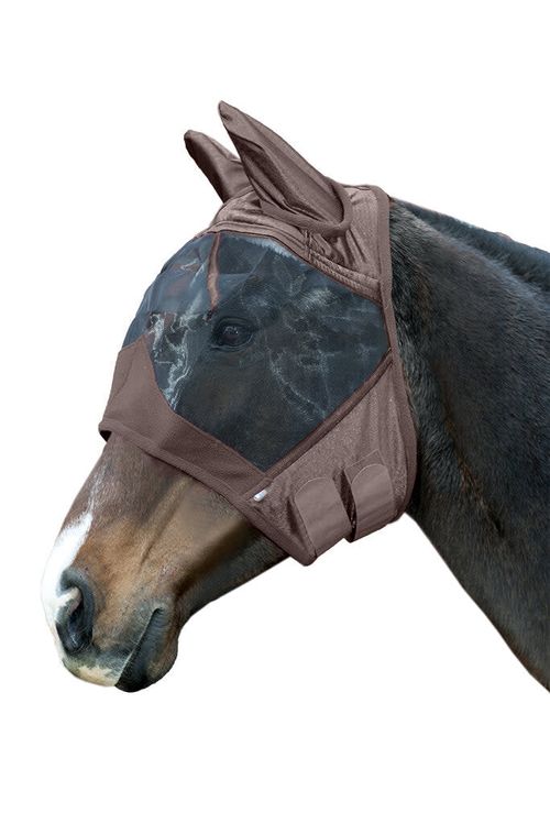 HKM High Professional Fly Mask - Brown