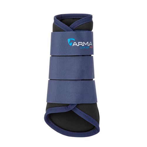 Shires ARMA Contour Pro Brushing Boots - Navy