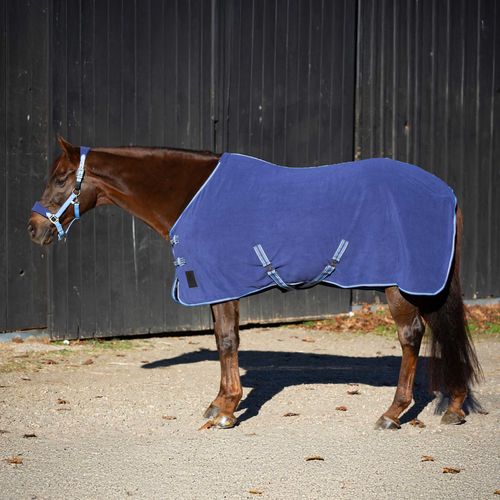 Equinavia Norse Fleece Cooler - Skipper Blue/Clear Sky