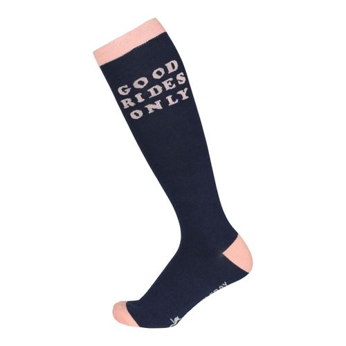 Dapplebay Women's Knit Boot Socks - Good Rides Only