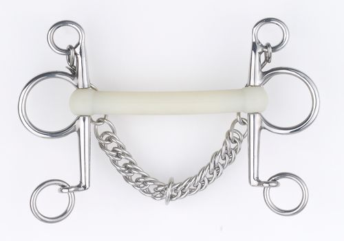 SALE RACK: Happy Mouth Bits Mullen Plain Pelham - 5.5in