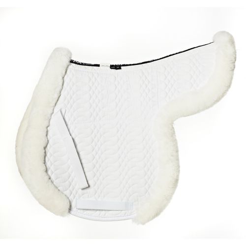 SALE RACK: Ovation Europa Hunter Show Pad - 16-16.75 - White/White