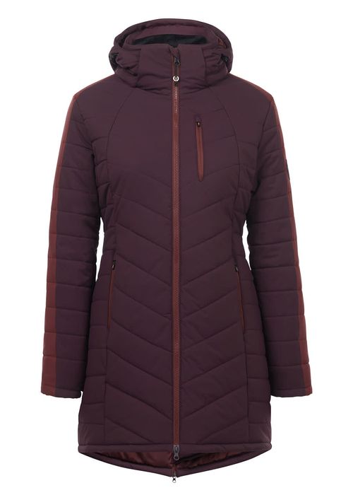 Kerrits Women's Point To Point Insulated Parka - Redwood
