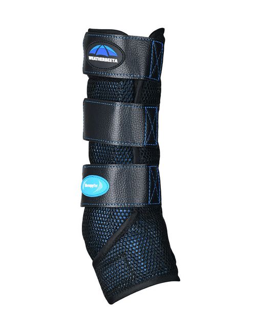 Weatherbeeta Therapy-Tec Cold Water Boots - Black/Blue
