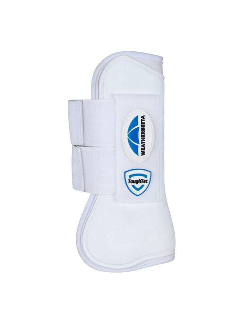 Weatherbeeta Tough-Tec Prime Open Front Boots - White/White