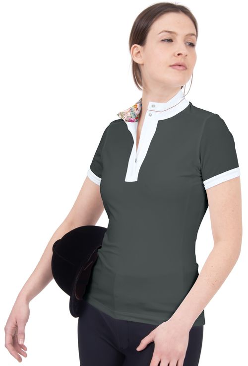 Chestnut Bay Women's Caliente Liberty Short Sleeve Schooling Shirt - Leaf