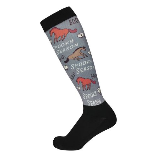 Dapplebay Women's Halloween Slick Boot Socks - Spooky Season