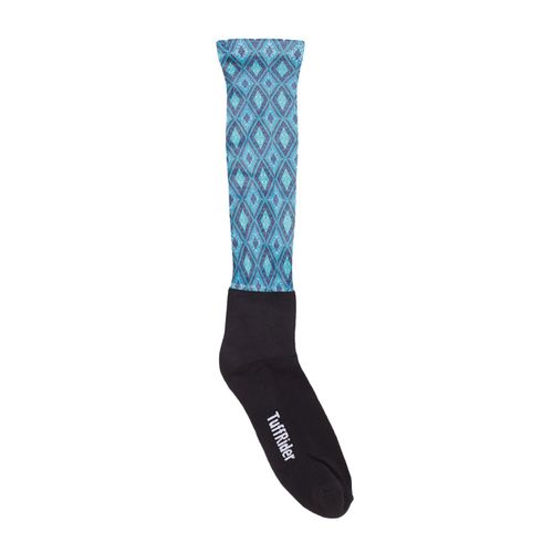 TuffRider Women's Artemis Technical Padded Knee Hi Boot Socks - Blue